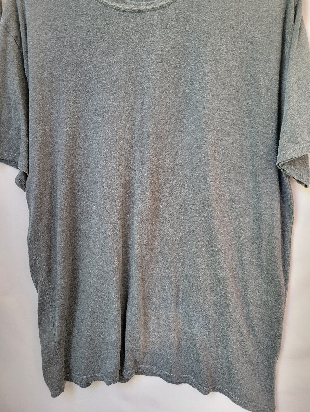 Gustin Crew Neck Short Sleeve Tee Shirt Gray M - Picture 8 of 12